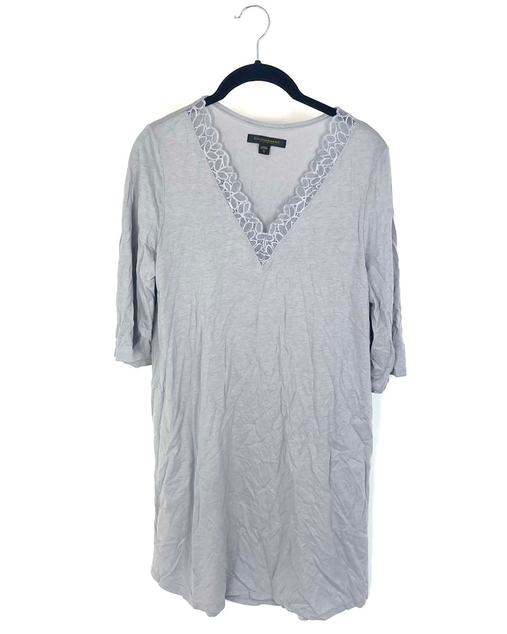 Grey Nightgown - Size 2-4