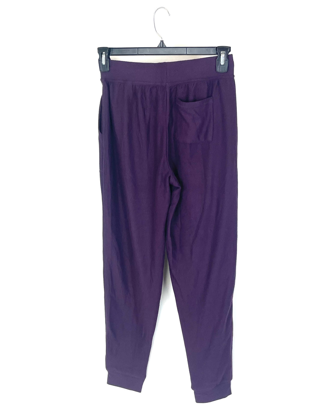 Extra Soft Dark Purple Joggers - Size 2-4