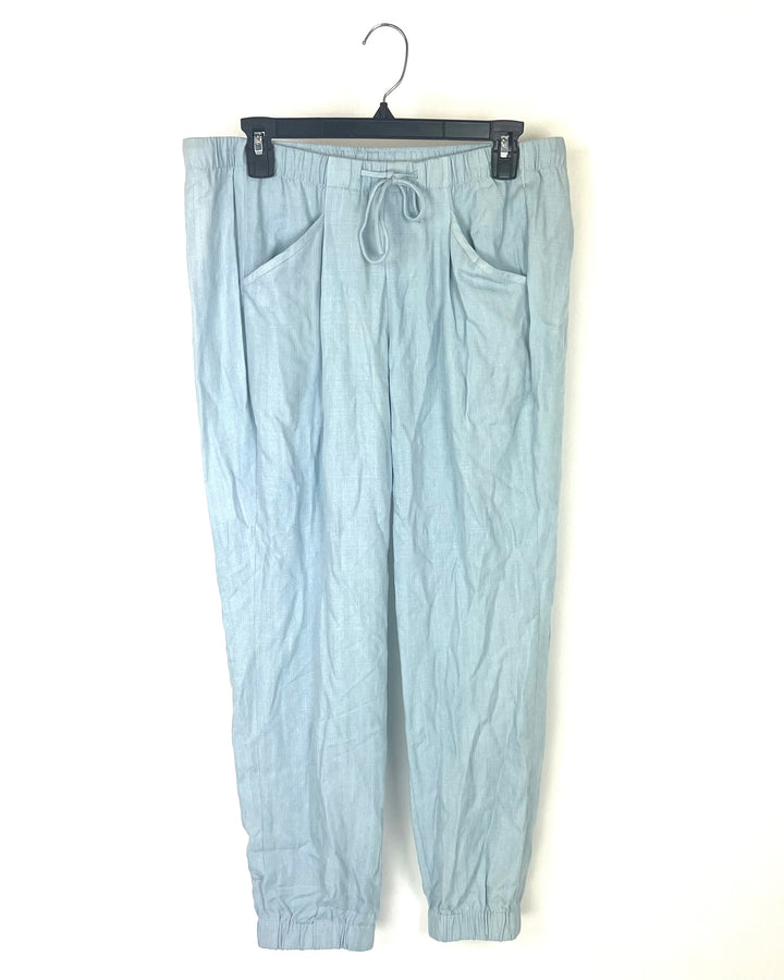 Powder Blue Comfy Pant - Small