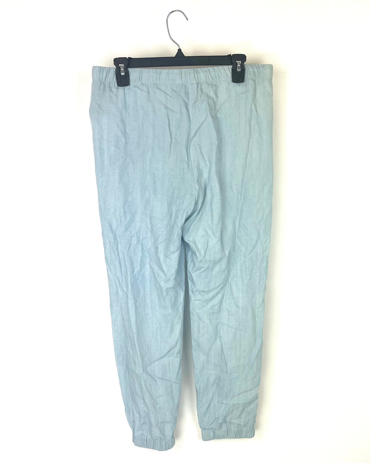 Powder Blue Comfy Pant - Small