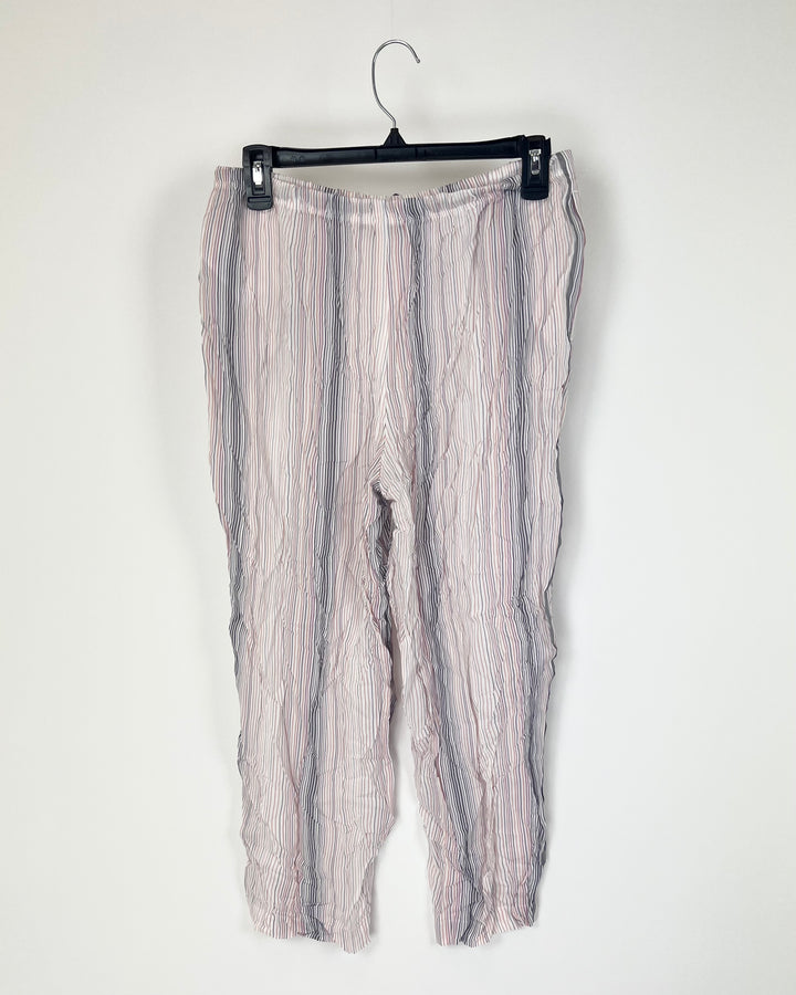MultiColor Capri Sleepwear Pants - Size 6