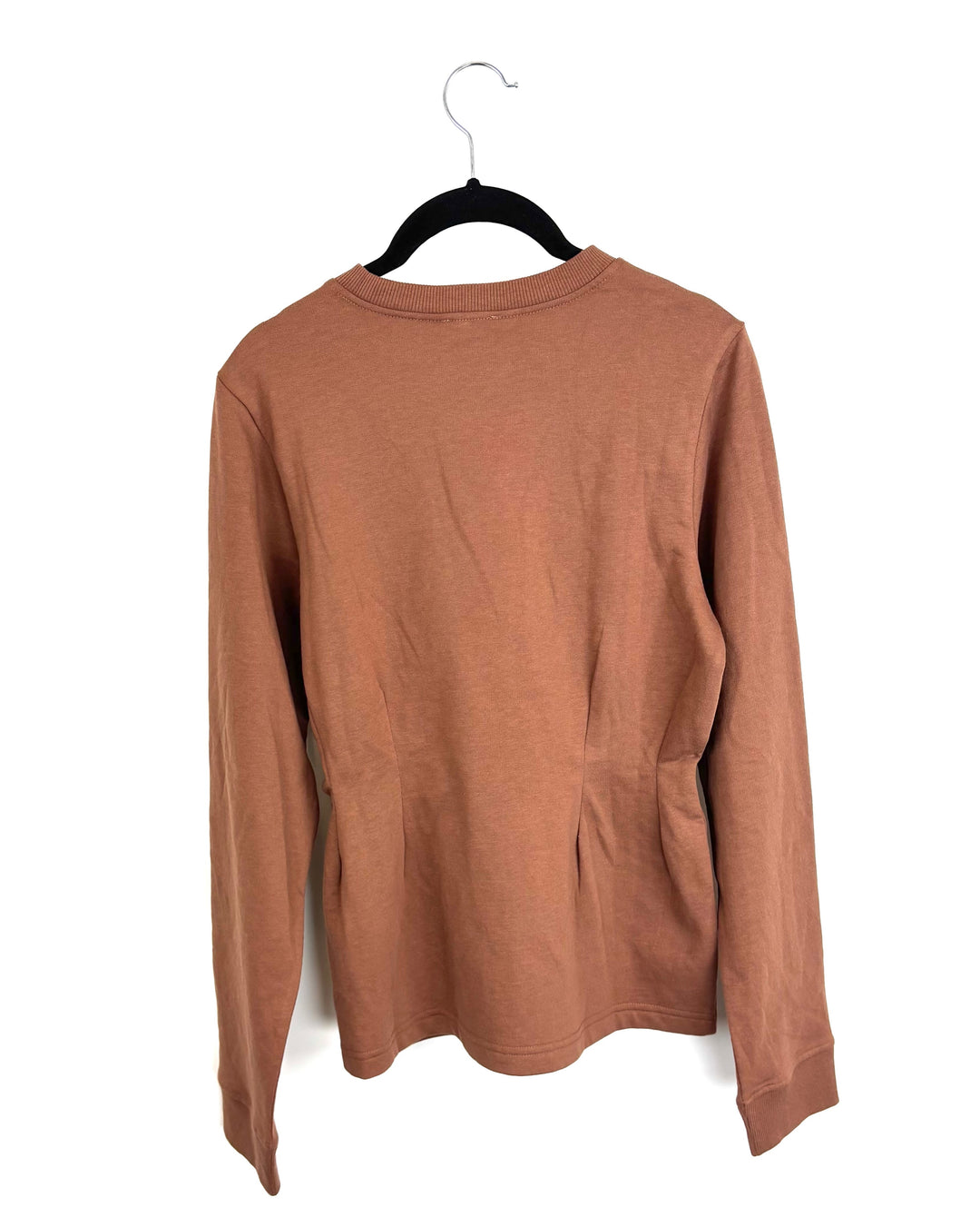 Brown Crewneck Top - Size 0/2