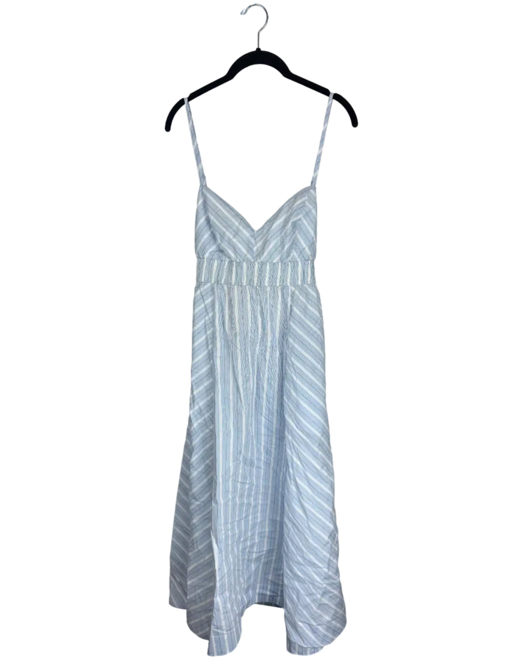 Light Blue Stripe Dress - Size 6/8