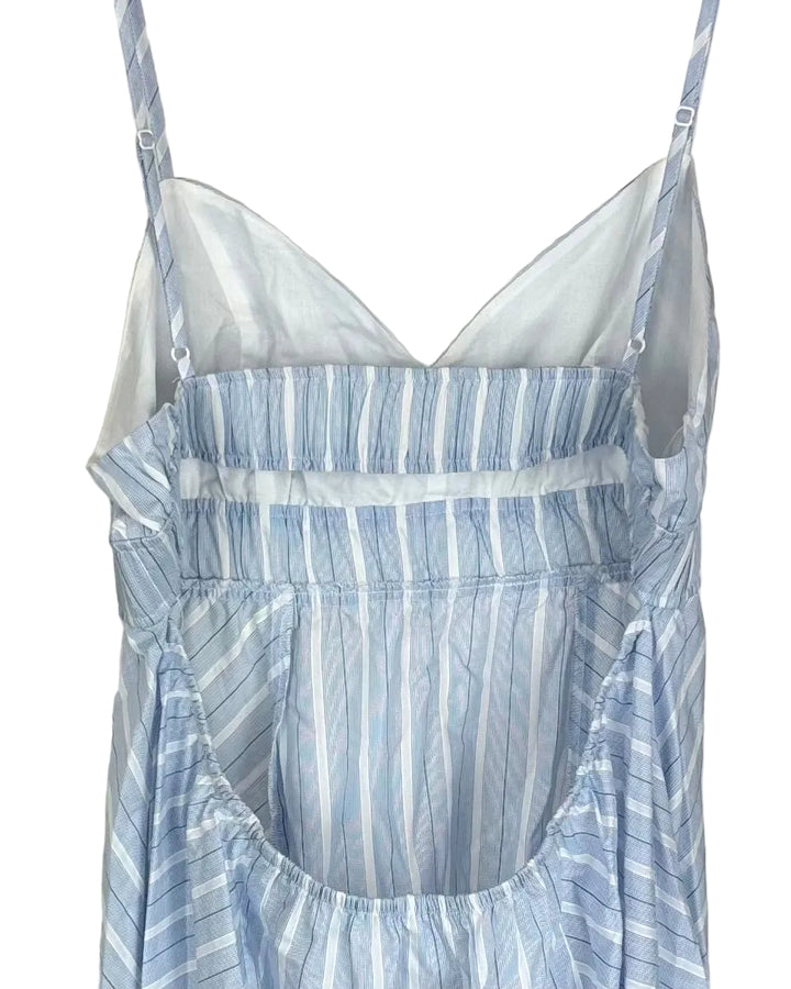 Light Blue Stripe Dress - Size 6/8