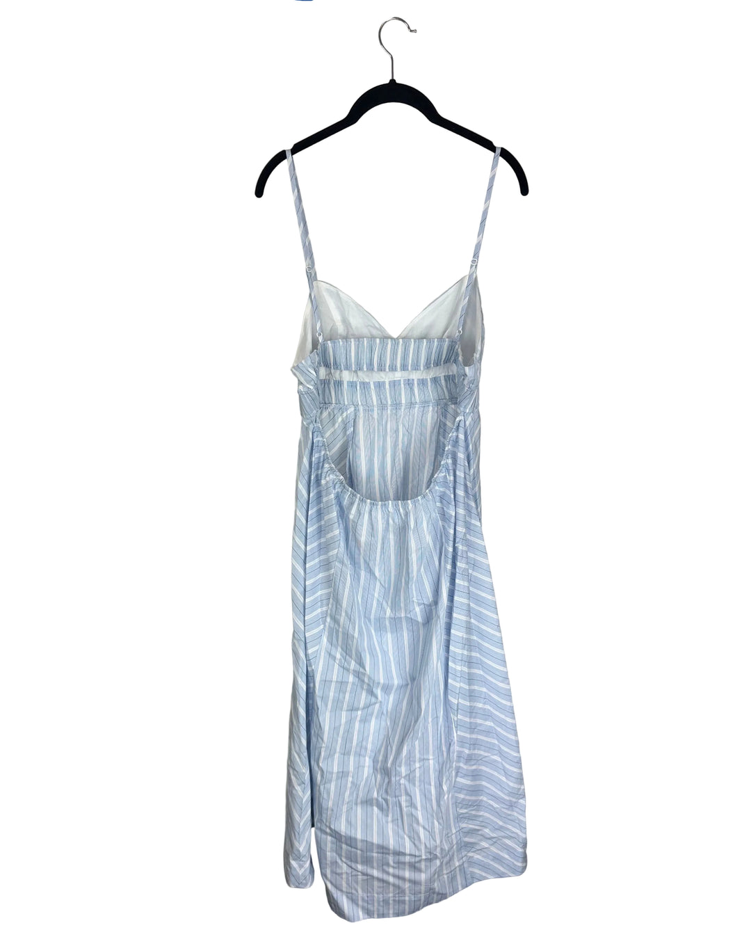 Light Blue Stripe Dress - Size 6/8