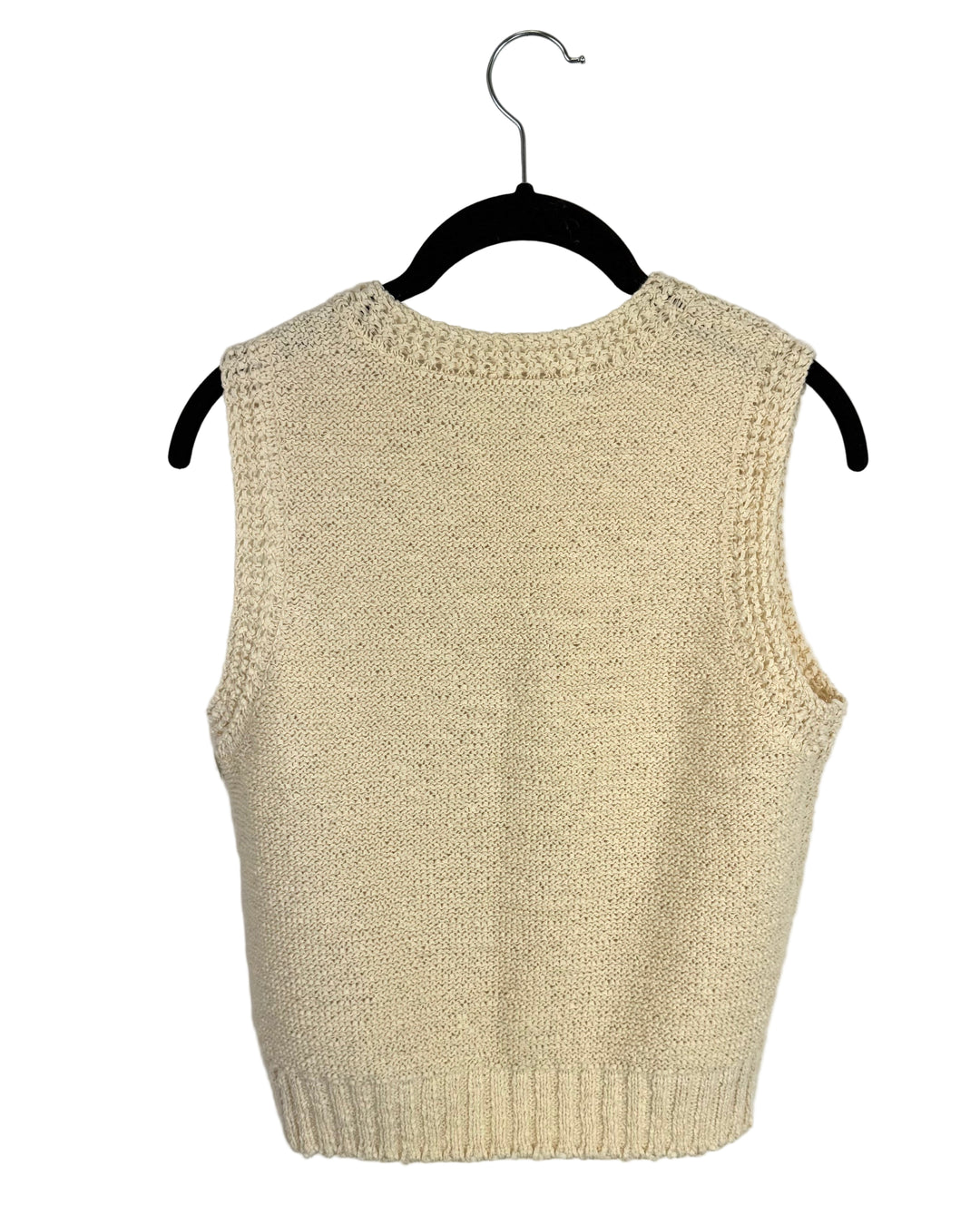 Beige Knit Tank Top - Size 2/4