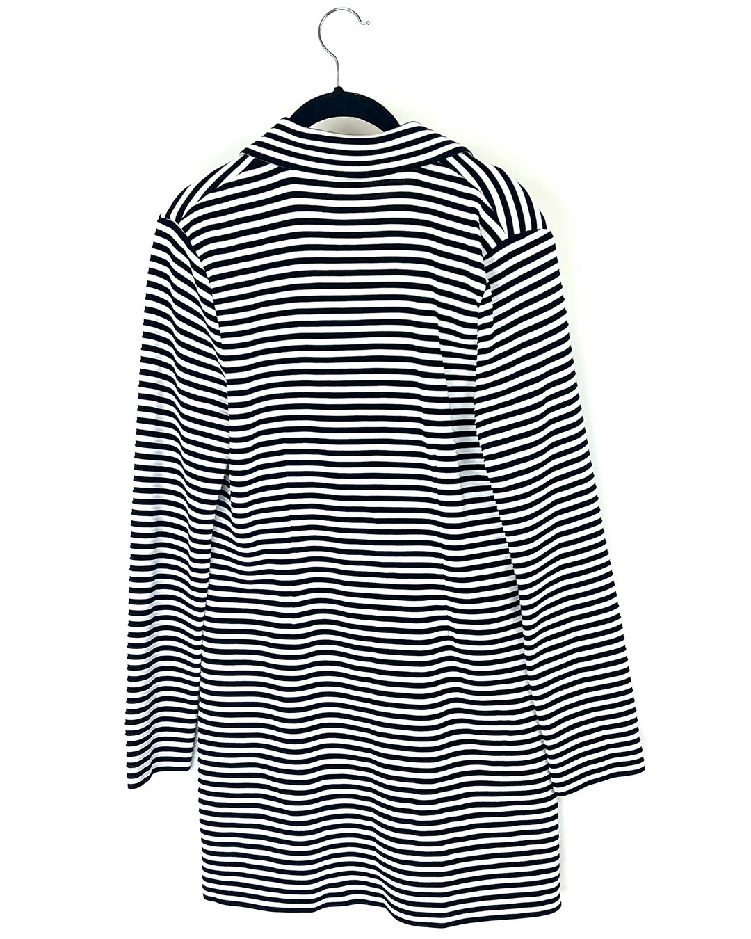 Striped Long Knit Blazer - Size 4/6