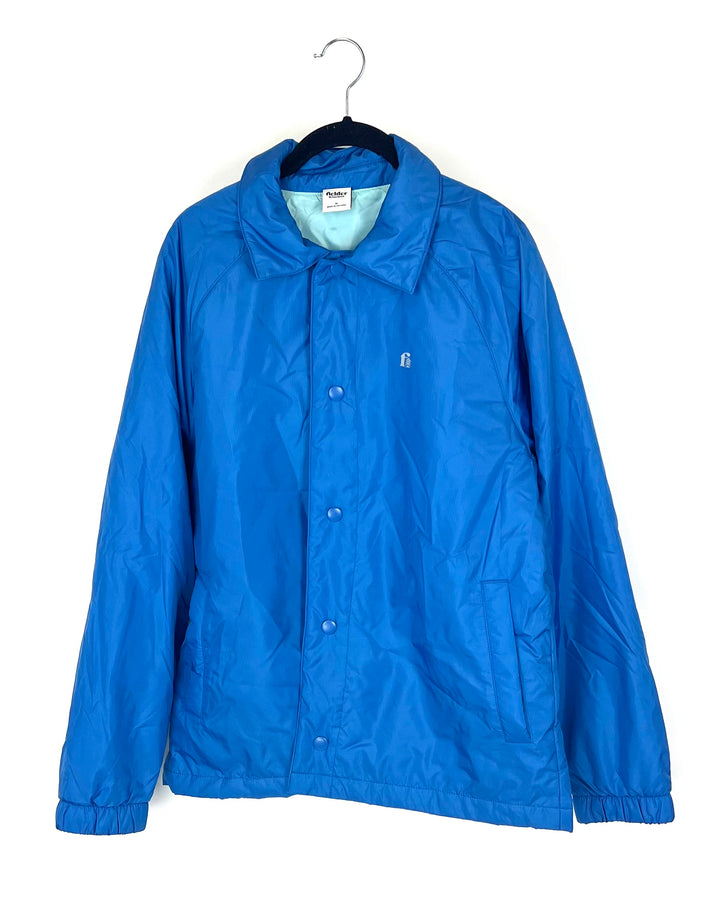 MENS Lightweight Cerulean Blue Jacket - Medium
