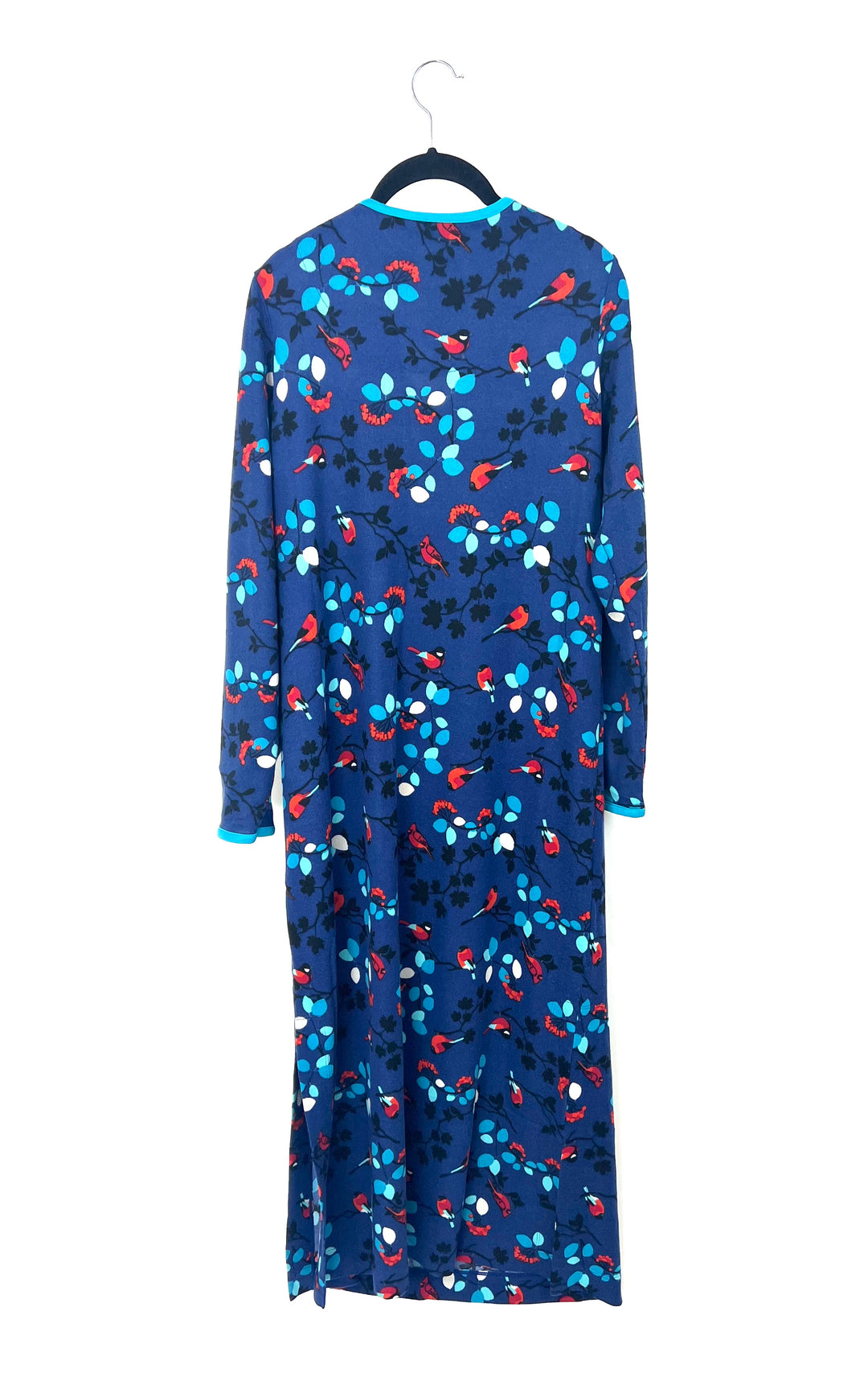 Royal Blue Printed Lounge Dress - Size 6/8 And 10/12
