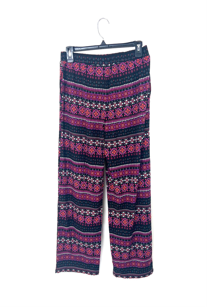 Colorful Geometric Sleep Pants - Size 6/8