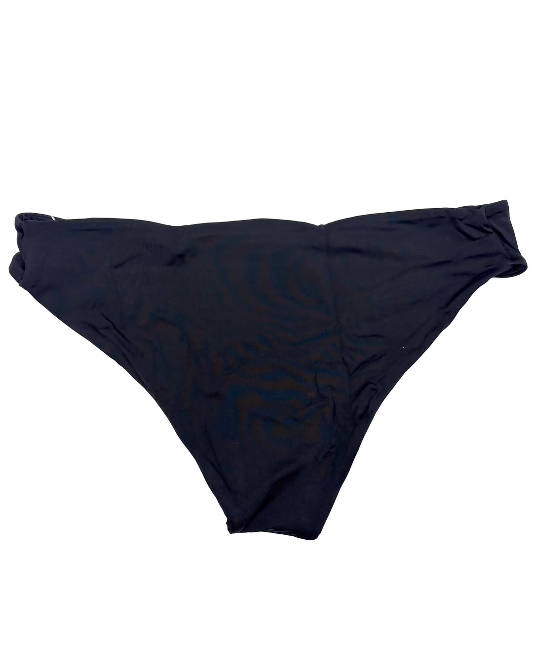 Black Shimmer Reversible Classic Bikini Bottom - XS, L, XL