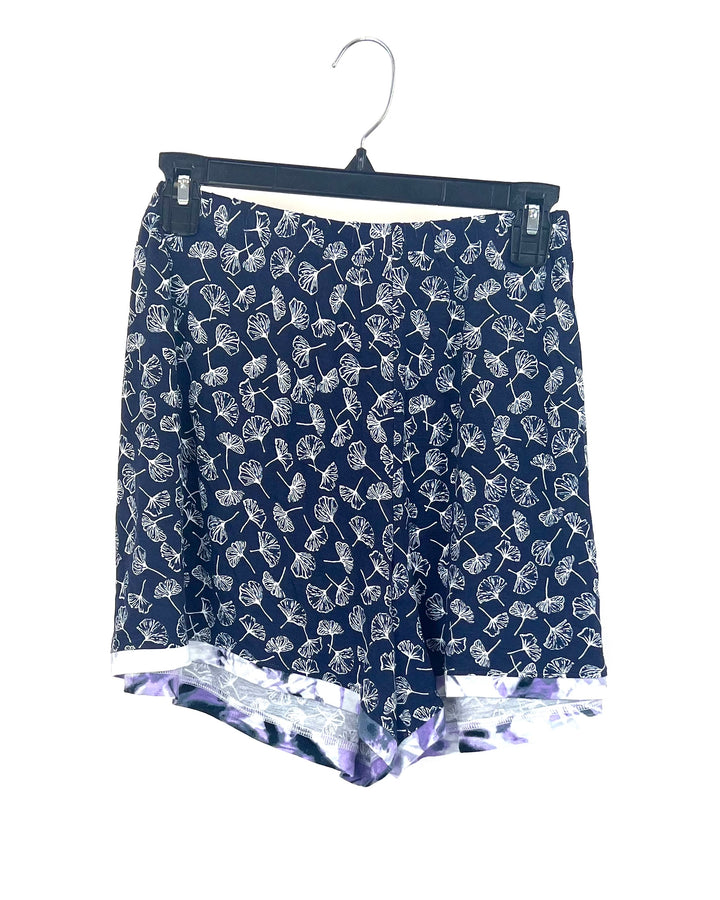 Navy Blue Sleep Shorts - 1X