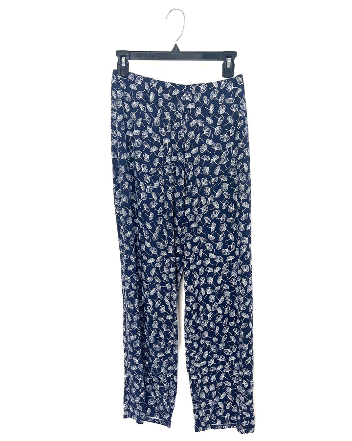 Dark Blue Pajama Set - 1X