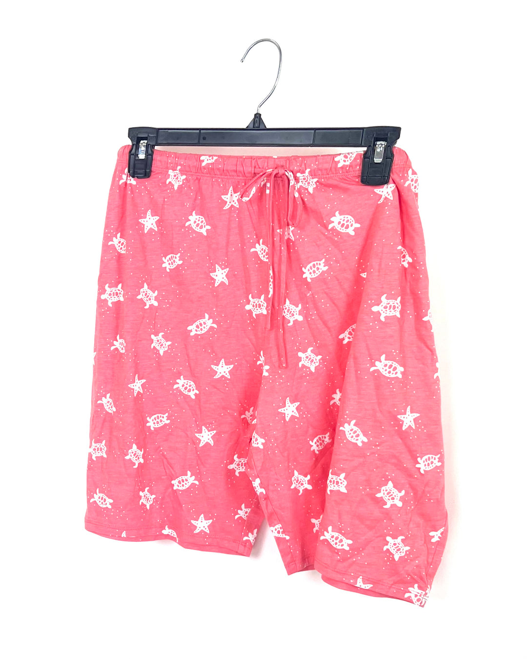 Coral Printed Pajama Set - 1X