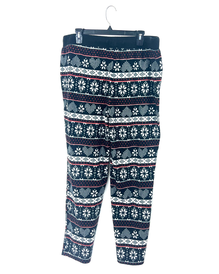 Long Sleeve Pajama Set - 1X