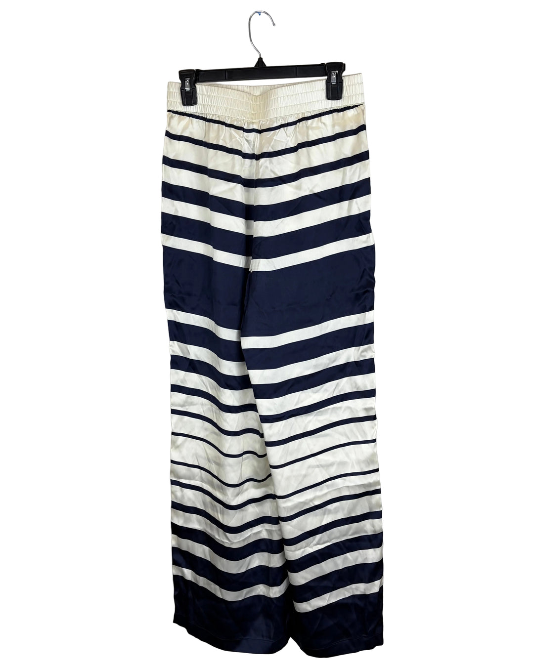 Navy and White Striped Pant- Size 4/6