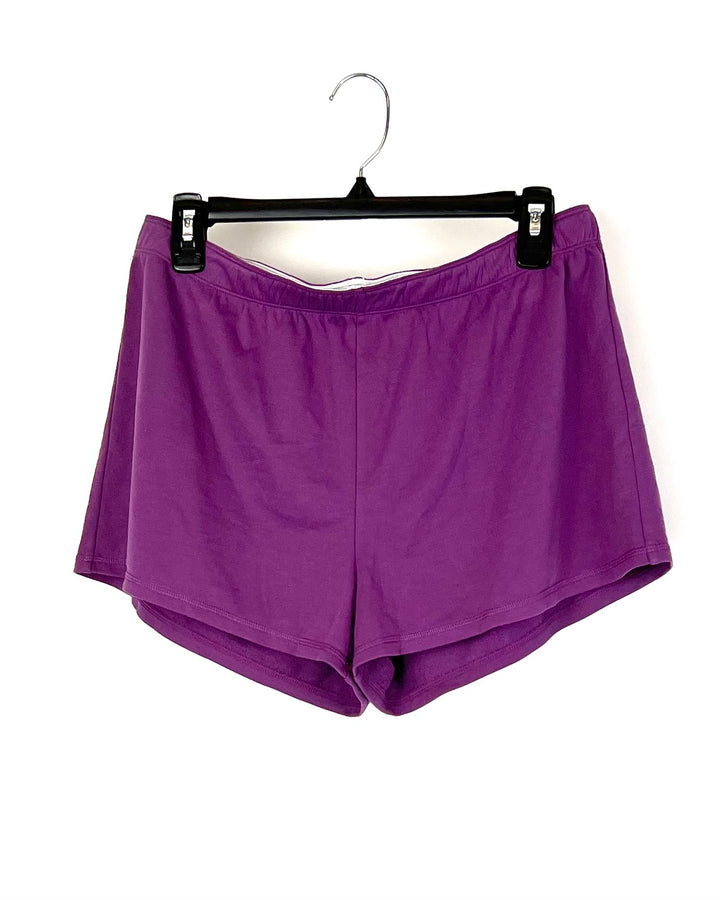 Plum Purple Shorts - Small