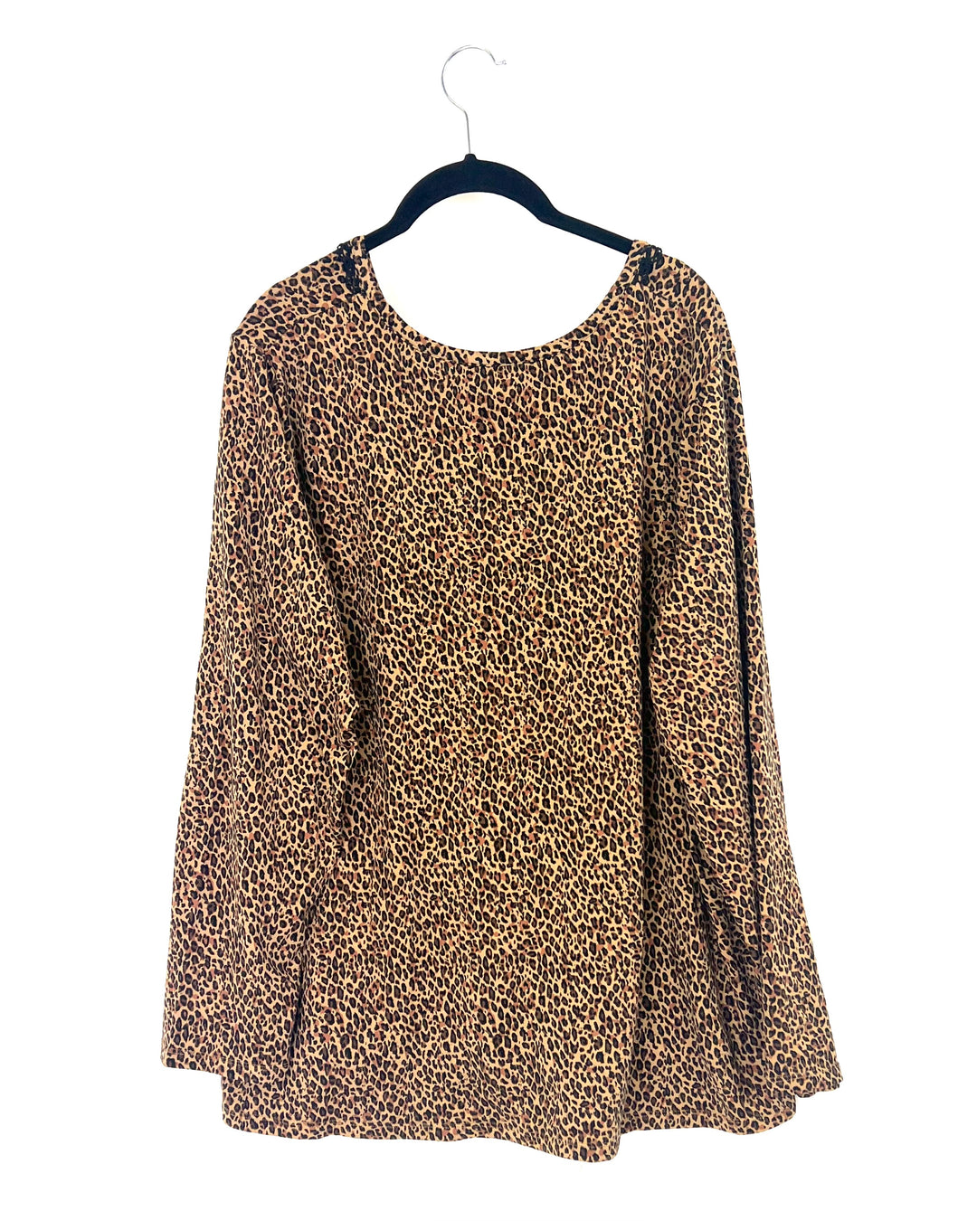 Cheetah Print Pajama Set - 1X
