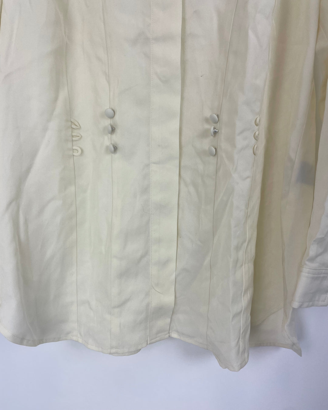 White Long Sleeve Blouse - Size 16 and 18