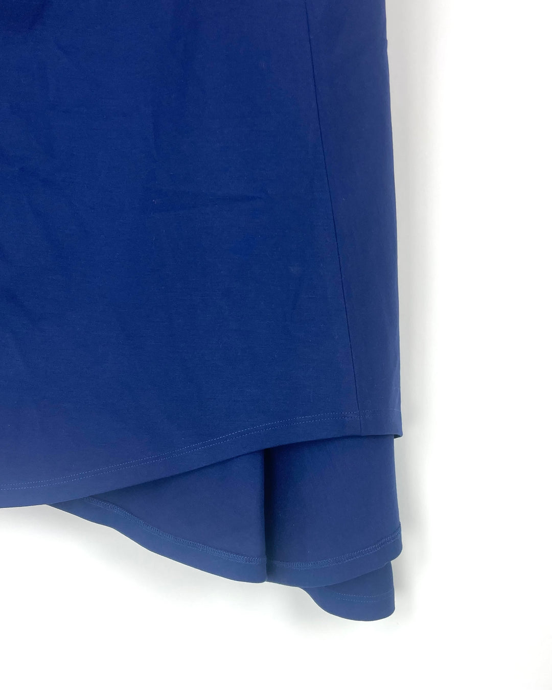 Dark Blue Asymmetrical Skirt - Size 16, 18 and 20