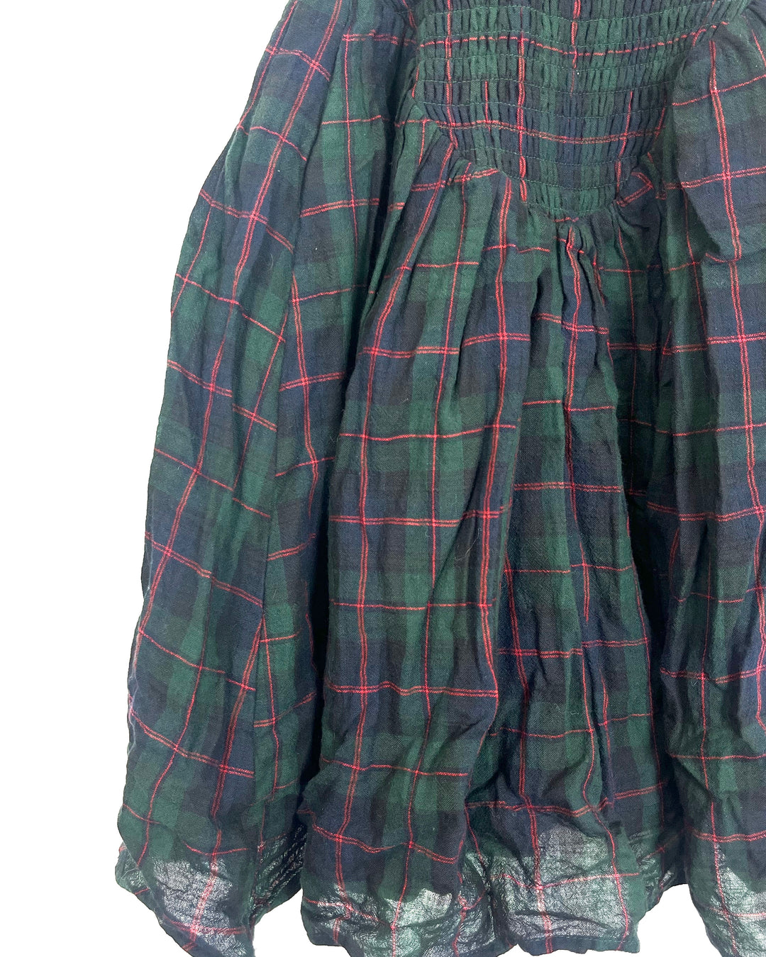 Green, Red, and Blue Plaid Dress- Size 00/0