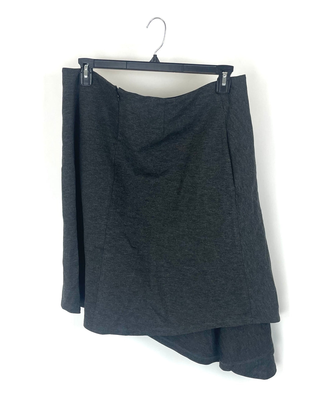 Gray Asymmetrical Skirt - Size 16, 18, 20