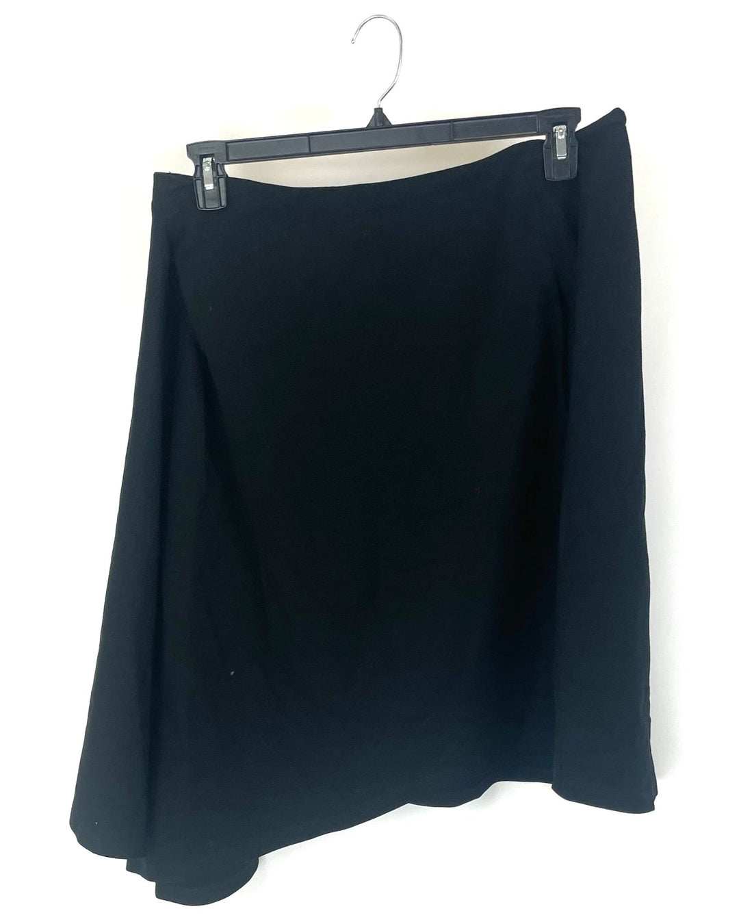 Black Asymmetrical Skirt - Size 14, 16,18 and 20