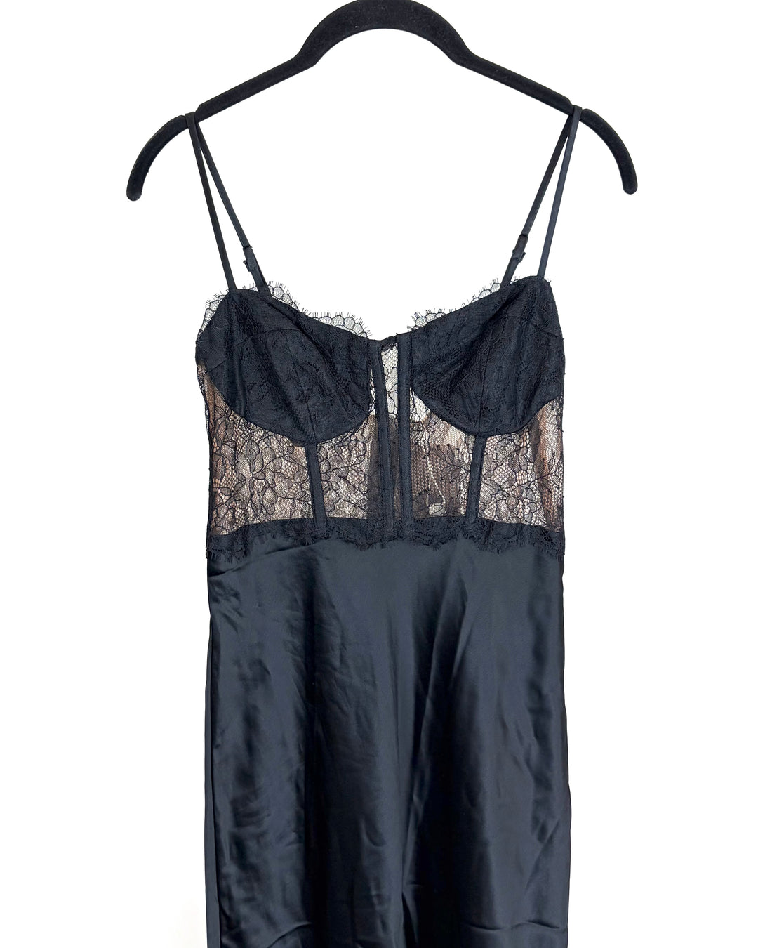 Black Lace Corset Dress - Size 2 and 4