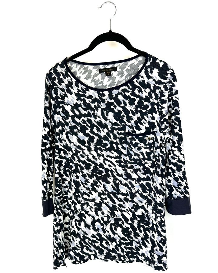 Animal Print Pajama Set - 4/6