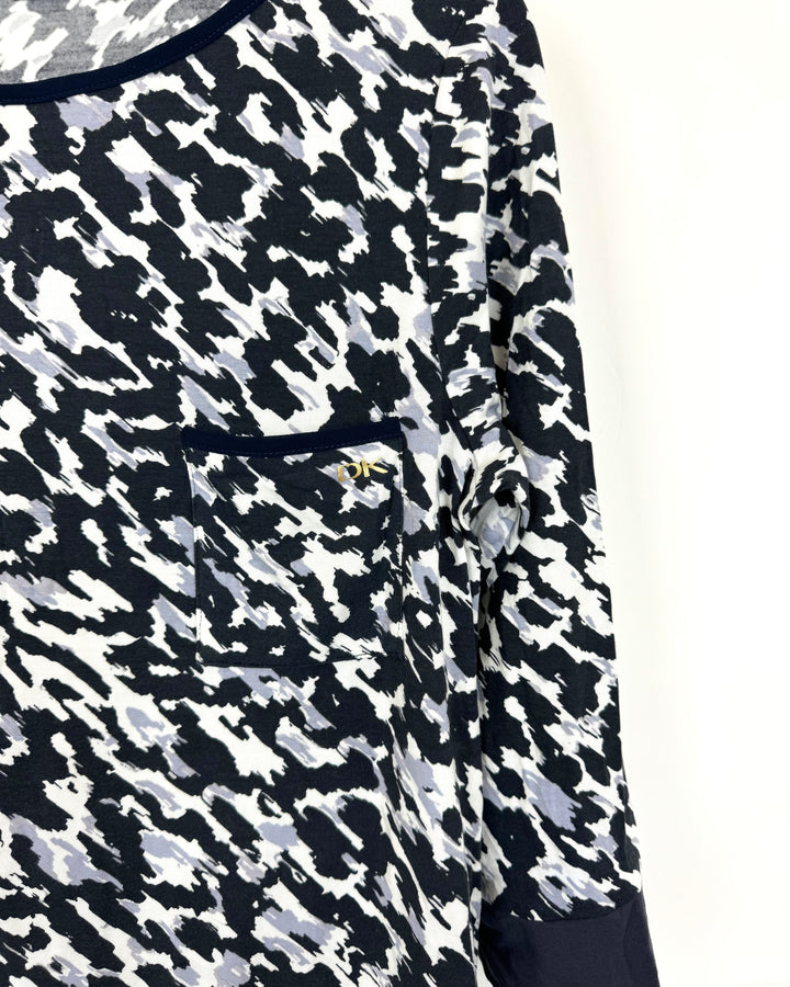 Animal Print Pajama Set - 4/6