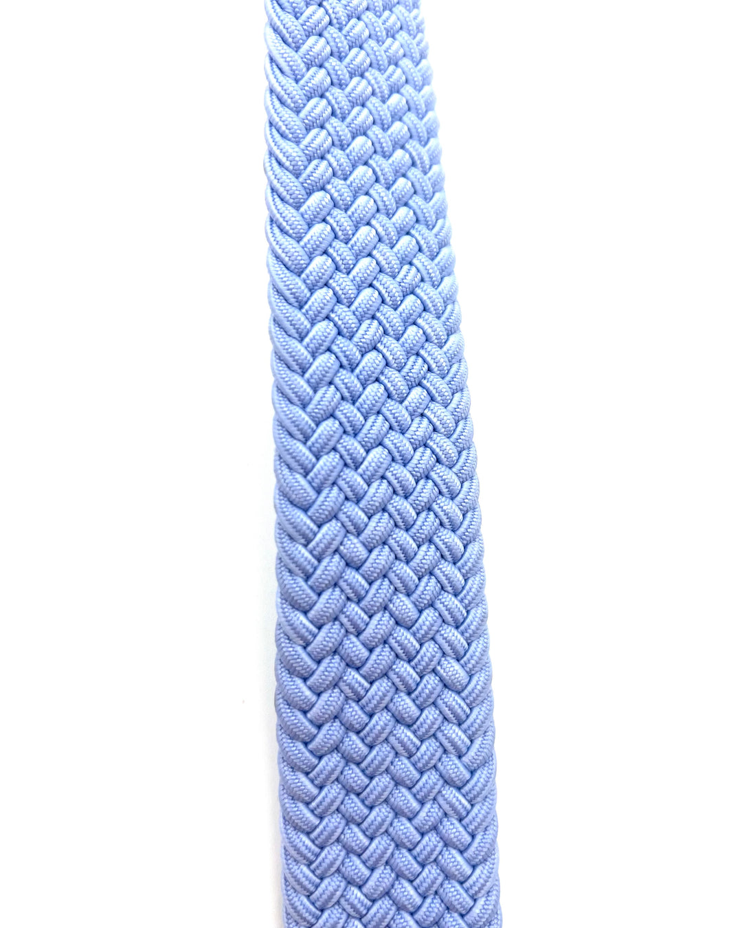 MENS Periwinkle Blue Braided Belt