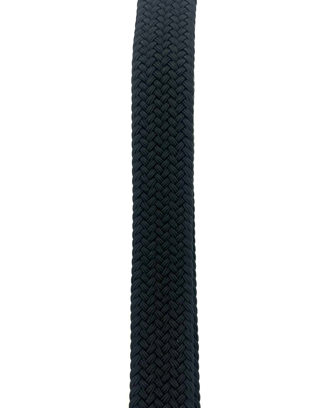 MENS Black Braided Belt - Size 32