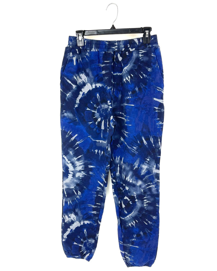 Blue Tie Dye Joggers - Size 4/6