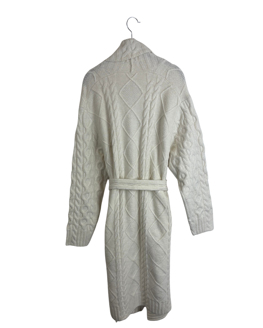 Cream Cardigan with Belt Tie - Size 4/6