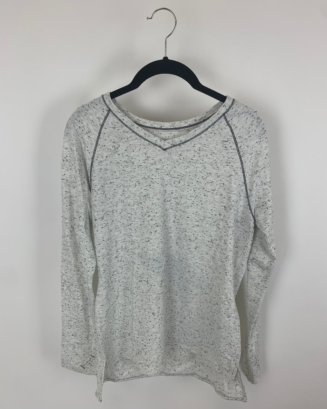 Heathered Gray Top - Size 10/12