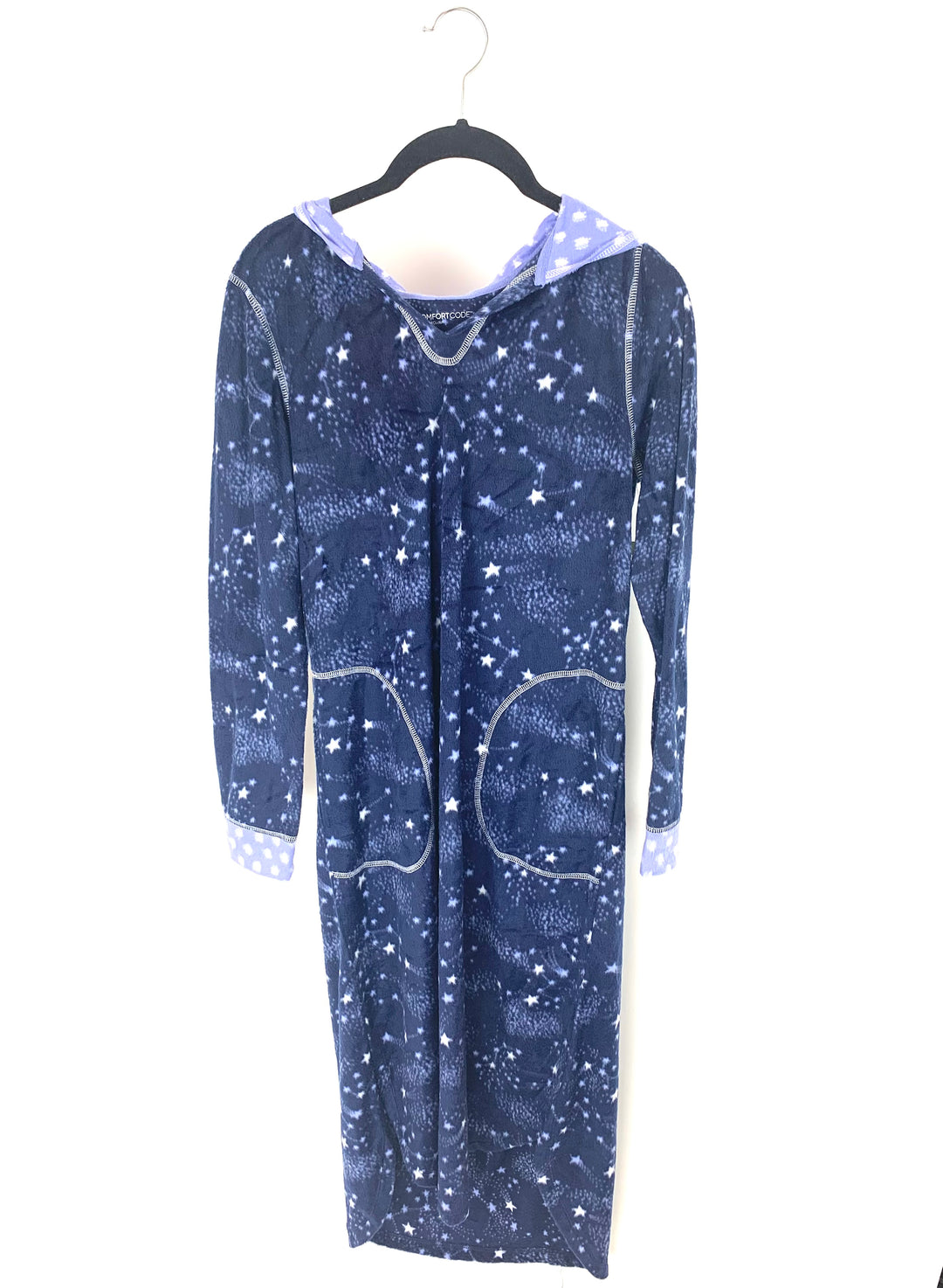 Star Fleece Pajama Dress - Size 6/8