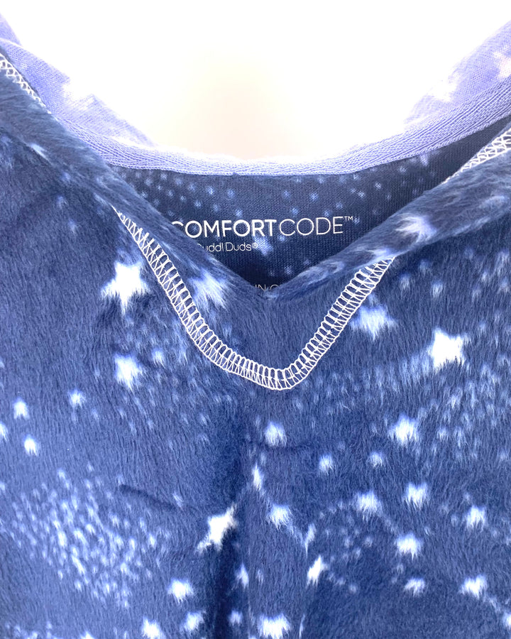 Star Fleece Pajama Dress - Size 6/8