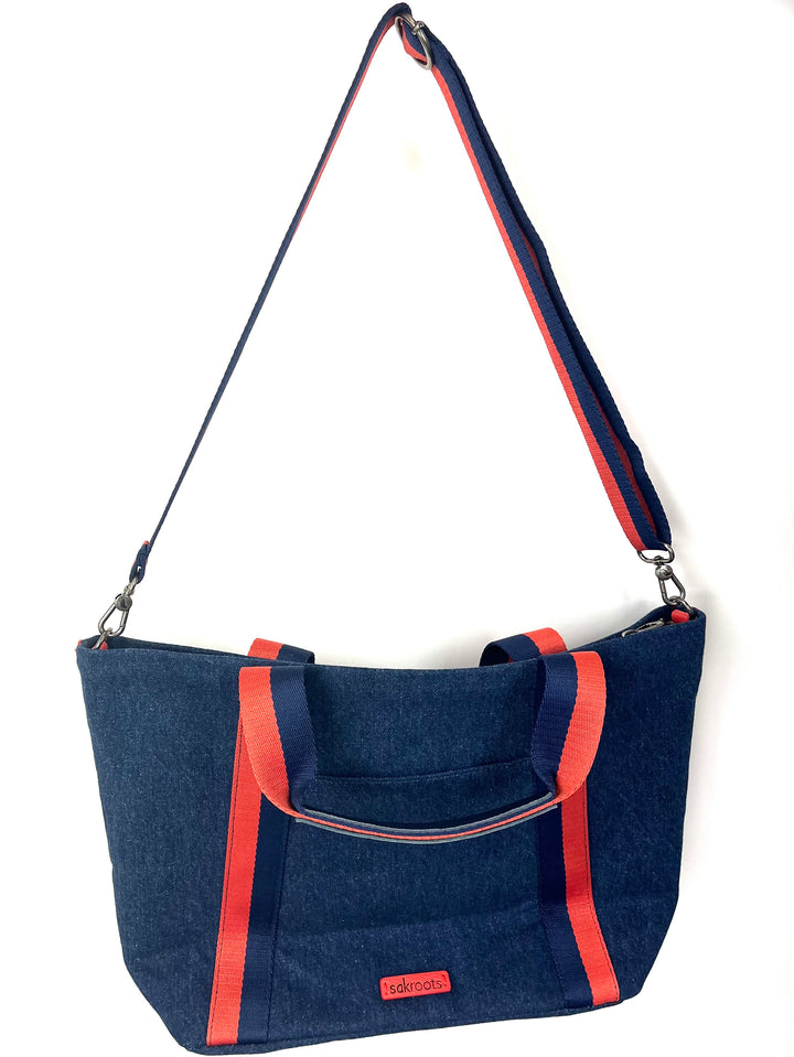 Blue Denim Tote Bag