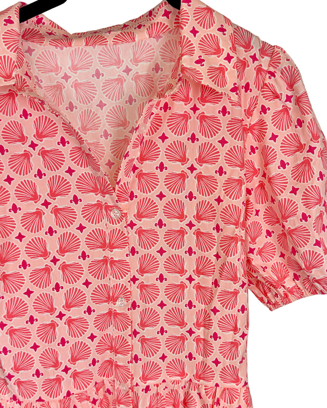 Pink Seashell Printed Dress - Size 2/4