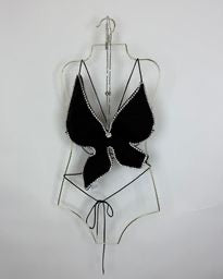 Rhinestone Butterfly Top - Size 2/4