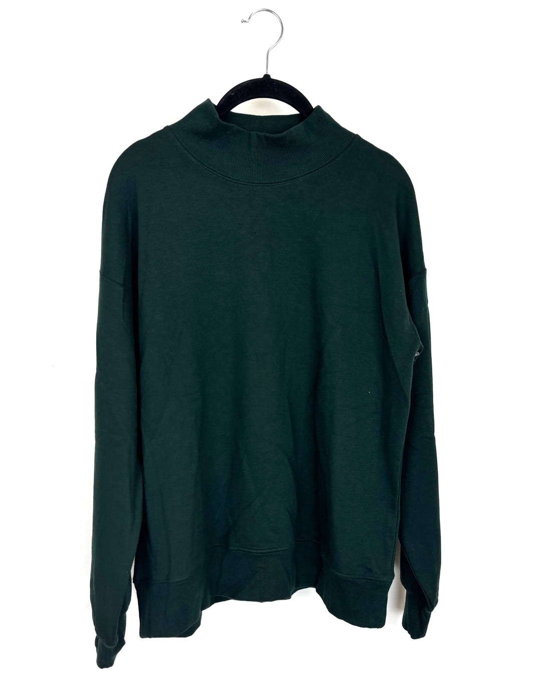 Green Turtle Neck Sweatshirt - Size 2/4