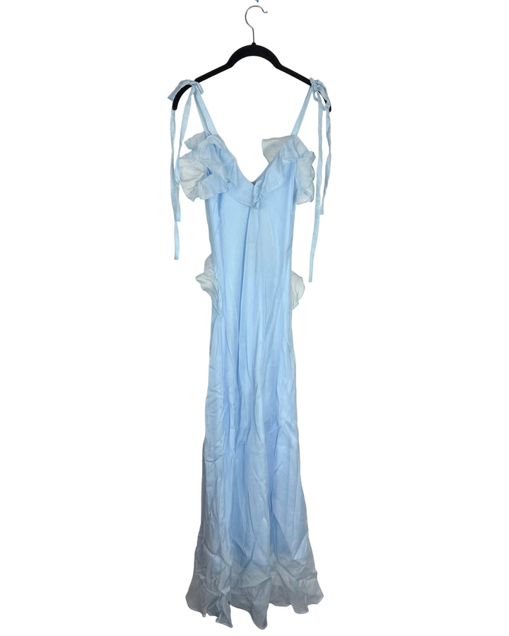 Sky Blue Flowy Dress - Size 0/2, 4/6, 8/10, 12/14, and 16
