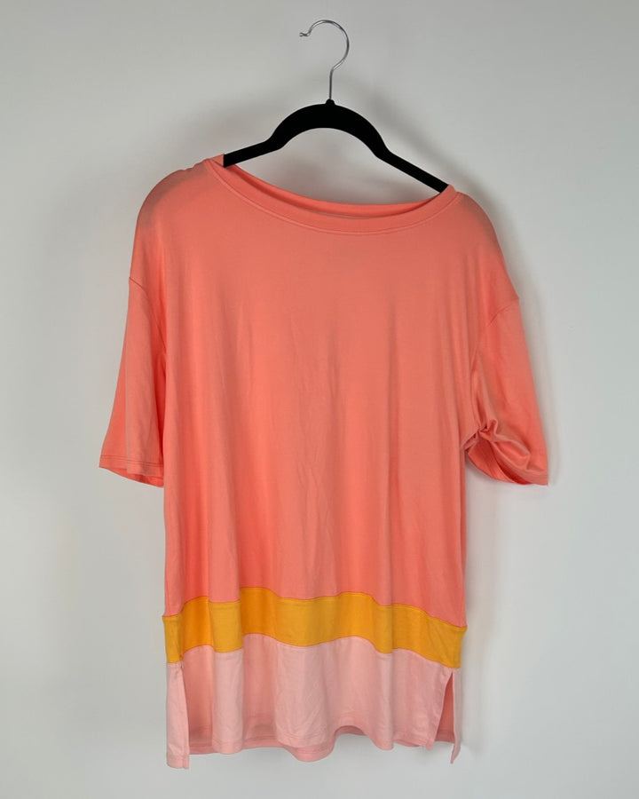 Orange Tie Dye Pajama Set - Size 6/8