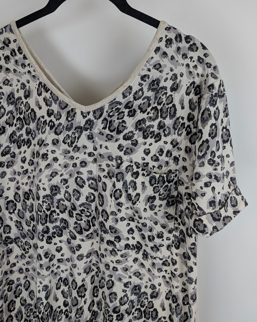 Cheetah Print Lounge Dress - Size 6/8