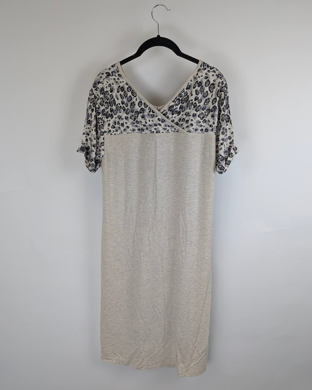 Cheetah Print Lounge Dress - Size 6/8