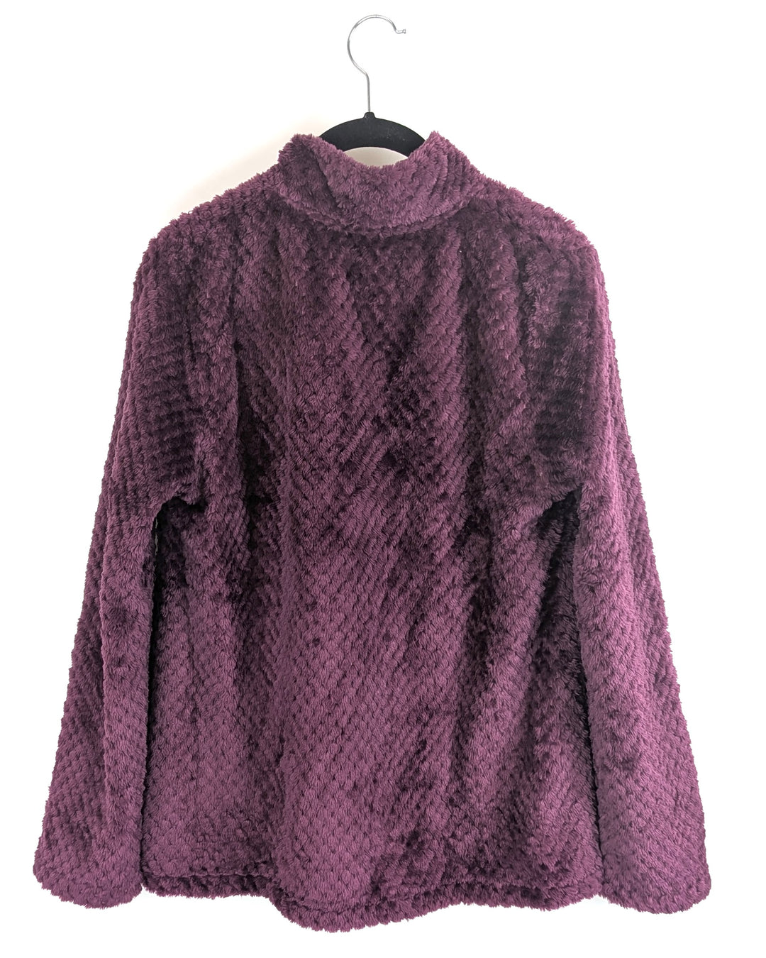 Plum Purple Zip-Up Jacket - Small