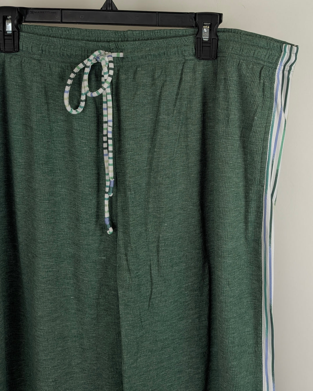 Green Track Style Lounge Pants - Size 1X