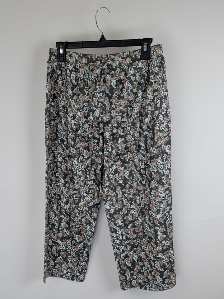 Floral Printed Lounge Pants- Size 4
