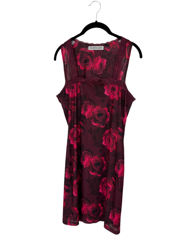 Red Rose Dress - Size 4/6