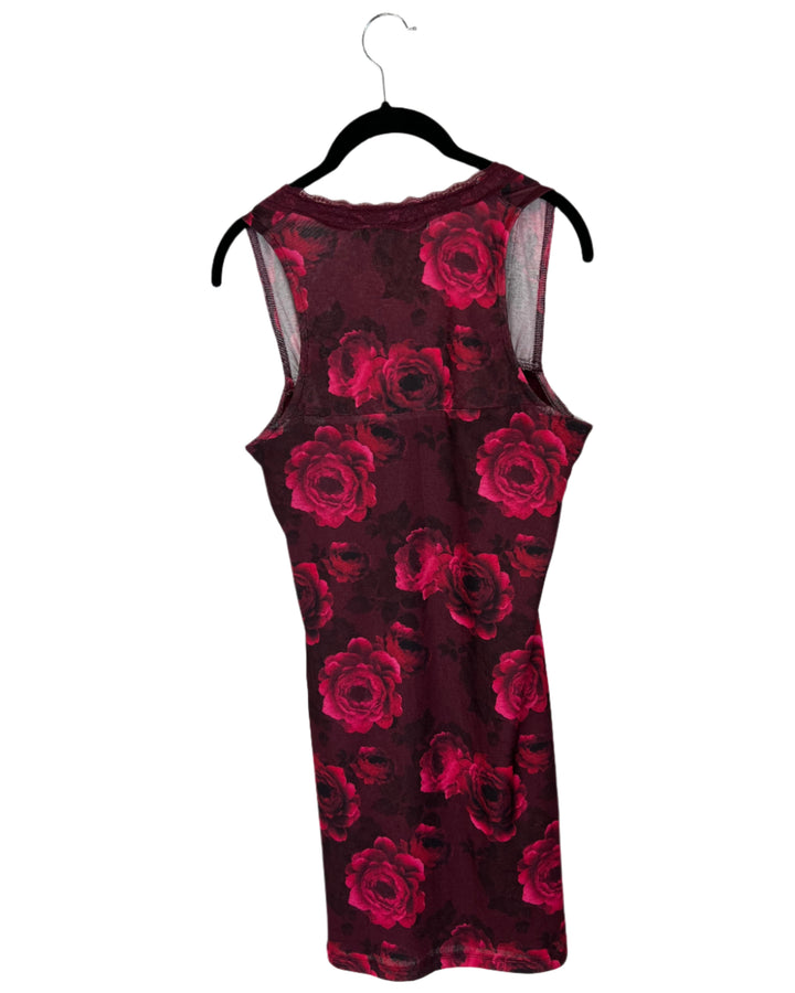Red Rose Dress - Size 4/6